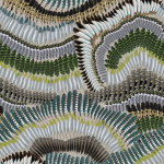 Designers Guild Prete moi ta plume PCL7033/01  Printemps - Green / Blue / Gold / Black