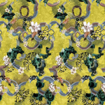 Christian Lacroix Algae Bloom PCL7041/02 Iris - Yellow
