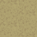 Masureel CACTUS HAV203 Golden cacti motifs on an olive green background.
