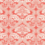 Nina Campbell Meredith Fabric NCF4241-04 Coral