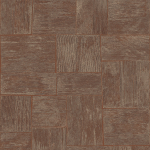 Masureel Giraldo SPI301 Features a rust brown background with darker brown and copper horiz...