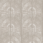 Masureel Apollo SPI802 Combines a soft taupe background with bright white lines.