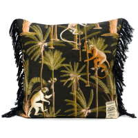 Mind The Gap Barbados Anthracite cushion