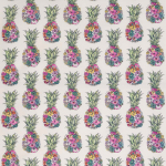 Matthew Williamson Ananas Fabric F7245-01 Cerise/Lemon/Mint