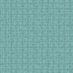 Masureel Hoshi KIM602 A bright turquoise background with a detailed black maze-like pattern.