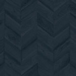 Today Interiors COASTAL HAVEN LN40802-LN40818 LN40802 A deep navy blue chevron wood pattern on a dark indigo background.
