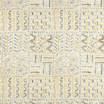 Nina Campbell Cloisters NCF4361-03 Ochre / Tobacco / Ivory