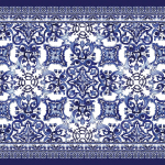 Dolce & Gabbana BLU MEDITERRAENO - PANEL TCW006TCAI8UB025 A vibrant mix of royal blue, navy, and white.