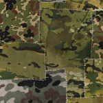 Mind The Gap Camo WP20201 Black, Green, Grey
