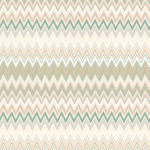 Missoni Home Zig Zag Multicolore 10065 Green and Blush