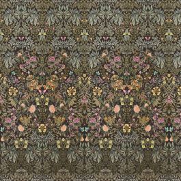 Ikebana grande - Brown & Beige Wallpaper