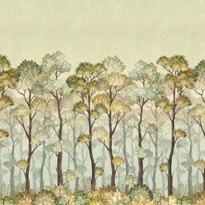 Hinoki Forest Mural