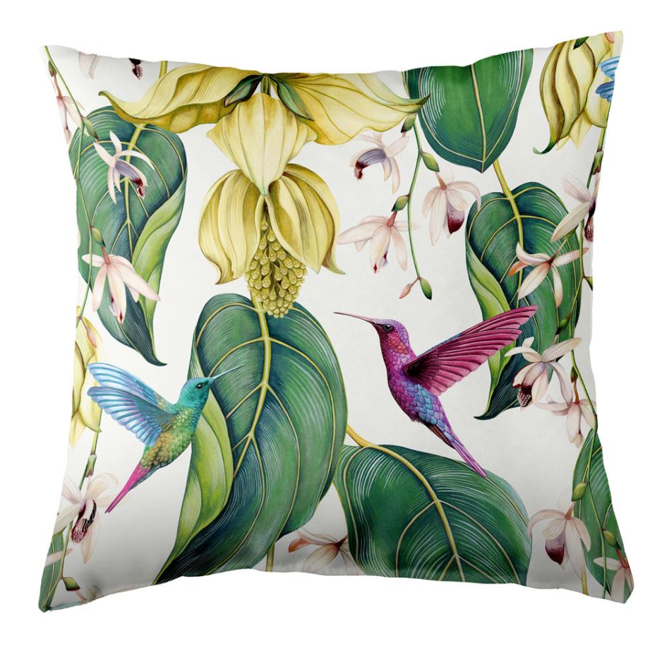 Trailing Orchid Indoor/Outdoor Cushion