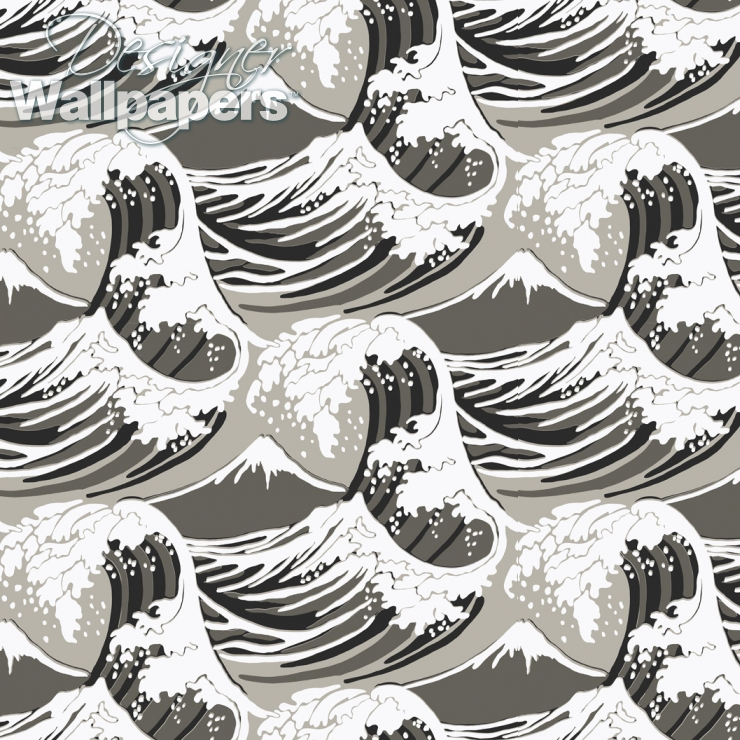 Buy Cole And Son Great Wave Free Next Day Delivery Designer Wallpapers