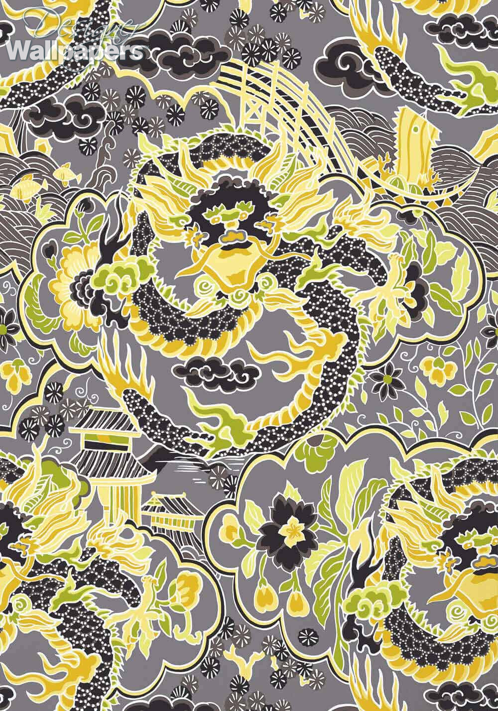 of wallpaper catalogue Wallpapers Next Day Thibaut Imperial Dragon  Delivery