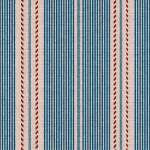 Mind The Gap BERBER STRIPES WP20757 A vibrant pattern of blue stripes with intricate detailing, adding ...