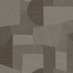 Today Interiors A LOT MORE TEXTURES CP91000-CP91010 CP91008 A rich walnut brown background with geometric patterns in chocolate...