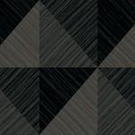 Today Interiors A LOT MORE TEXTURES CP91600-CP91616 CP91600 Deep charcoal black and slate gray with subtle diagonal line textures.