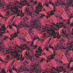 Masureel FRIDA HAV903 Showcases bright pink and magenta floral patterns with rich texture...