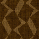 Today Interiors Savannah Grass LS60500-LS60517 LS60506 Displays earthy brown geometric shapes on an deep coffee background.