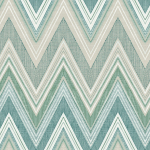 Today Interiors THE KEYS WTK20901-WTK20914 WTK20904 Features soothing shades of green and beige in a chevron pattern.